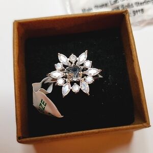 Bomb Party Ring size 8 .925 sterling silver